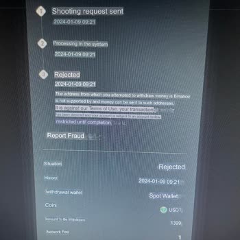 Binance Paramı Rehin Tutuyor!