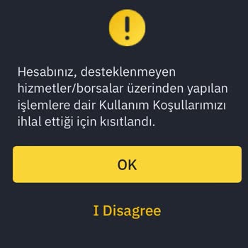 Binance Paramı Rehin Tutuyor!