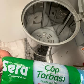 Sera Streç Film Delik Çöp Torbası