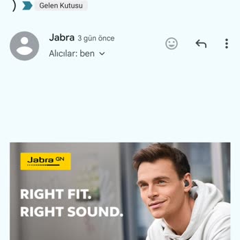 Jabra Elite 3 Headphones Right Earpiece Fault After 6 Months