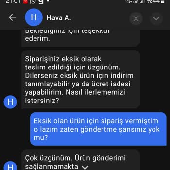 Getir Eksik Ürün Gönder Sonra Da Ürün Gönderemiyoruz De Ne Güzel