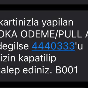 Moka Ödeme/pull And Şüpheli İşlem