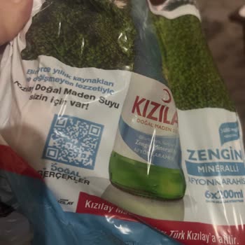 Yılların Maden Suyu Kızılay Maden Suyu İçecek