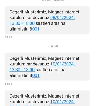 Türk Telekom Magnet İnternet Kurulumuna Gelmiyor