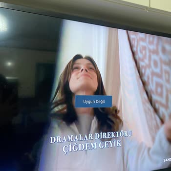 Samsung TV "uygun Değil" Yazısı Hatası