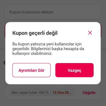 Yemeksepeti İndirim Karmaşası!