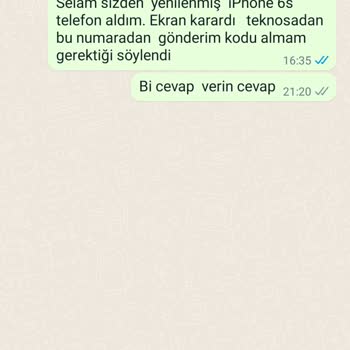 Teknosa'nın Ürününe Sahip Çıkmaması