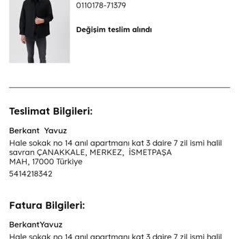 Mavi Değişim İçin Verdiğim Ürünü Başkasına Gönderdi Komedi :)