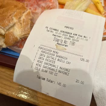 Popeyes Çalışanlar Denetlenmeli, Saygısızlık Var