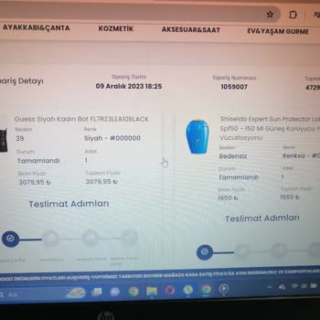 Siparişim Gelmedi Totemim.com Boyner Pişmanlık