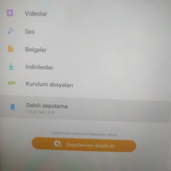 Samsung Eksi ( - ) Depolama Alanı