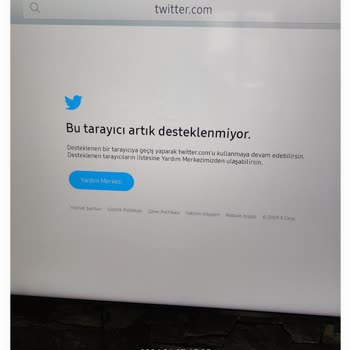 Samsung Yeni Twitter Desteklemiyor