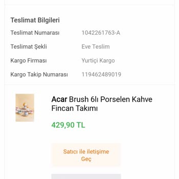 Acar Home Acar Defolu Ürün Gönderiyor Ve Arkasında Durmuyor