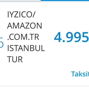A101 Ve İyzico/amazon Kullanılarak Yapılan Şüpheli İşlem