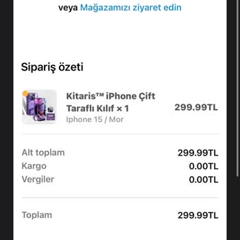 Kitaris (kitaris.com) Siparişim Gelmedi, İletişim Kurulamıyor!