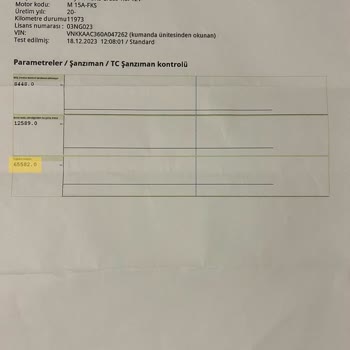 Toyota Satış Öncesi Ekspertizde Şanzıman Kilometresi Sorunu