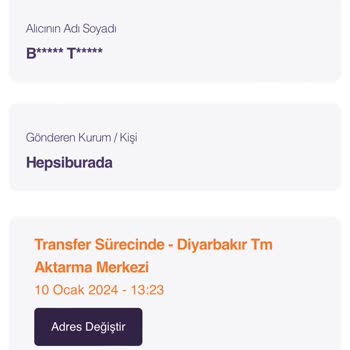 Hepsijet Aktarma Merkezi Sorunu