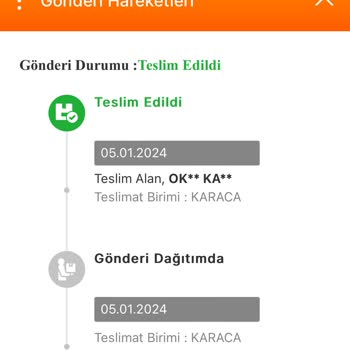 Karaca Züccaciye Karacanın Stoğunda Olmayan Ürünün Yerine Başka Ürün Göndermesi