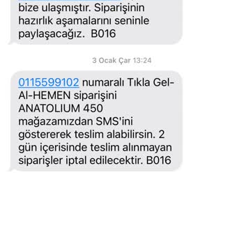 Watsons Parasını Ödediğim Ürünümü Teslim Alamıyorum