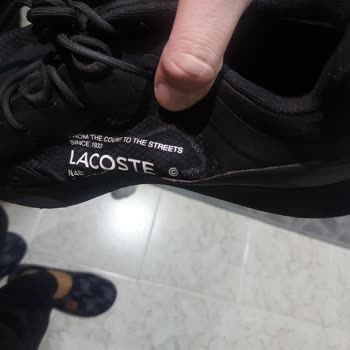 #Lacoste Ürün Hatası