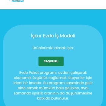 İŞKUR Evde İs Yalanı Adıma Yapılacak İşlemlerden Sorumlu Değilim
