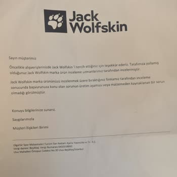 My New Jack Wolfskin Jacket Deformed Quickly