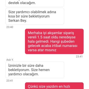 Yemeksepeti 1.5 Saat Bekleyiş Sonrası Sipariş Hüsranı