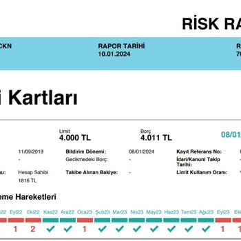 Findeks'in Kafasına Göre Not Belirlemesi