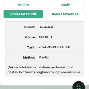 Sahabet Bahis Ödememi Yapmadı Üzerine Beni Suçsuz Yere Banladı