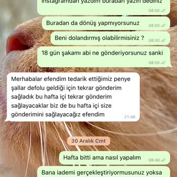 Qafiye Prive'den Ürünüm Gelmedi!