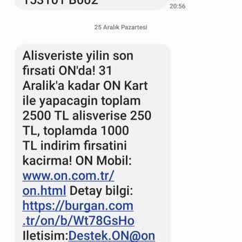 On Dijital Bankacılık Yılbaşı Kampanyası Ödülünü Yüklemiyor!