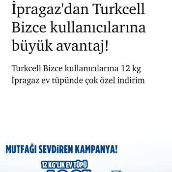 İpragaz'in İçi Boş Turkcell Bizce Kampanyası