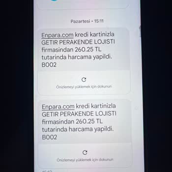 Getir Para İadesi Yapılmadı Siparişimde Gelmedi