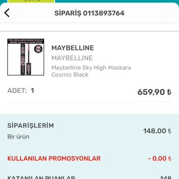 Watsons Kampanyasından Aldığım Sipariş İptal Edildi Ama Parası Gelmedi
