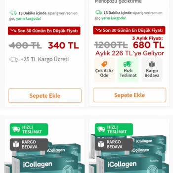 iCollagen Sağlıksız Ürün Ve İletişimsizlik Sorunu