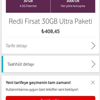 Vodafone Fahiş Zam Habersiz Yapılan Tarife Ücreti