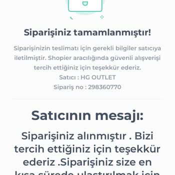 Hg Outlet (hgoutlet.tr) Paramın İadesini İstiyorum