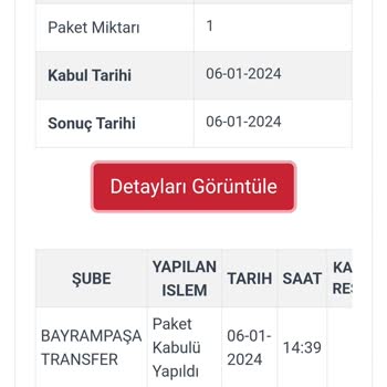 Kargoist Ürün Teslimi Gecikmesi.
