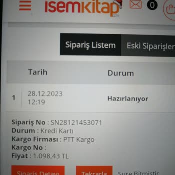 İsem Yayıncılık Kitapları Göndermiyor