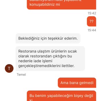 Migros İlk Ve Son Siparişim
