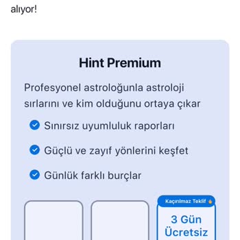 Hint App Hint Astroloji Uygulaması