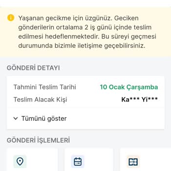 Trendyol Express Trendyol Expres Kargomu Getirmiyor