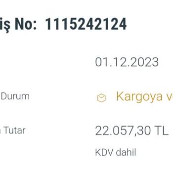 Siemens Kurutma Makinesi Teslimat Sorunu