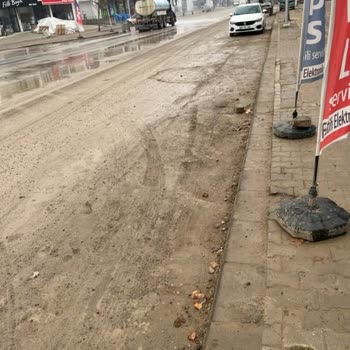 Malatya Battalgazi Belediyesi Çamurlu Yollar Ve Kaldırımlar