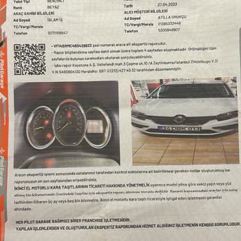 Pilot Garage Ekli Araca Hatalı Rapor! Güncel Bilgi Ve Sorumsuzluk;