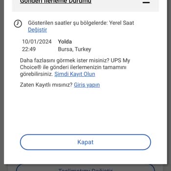 UPS Türkiye Apple Ürün Teslimatında Gecikme Problemi