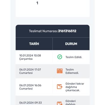Aras Kargo Gönderileri Teslim Etmiyor