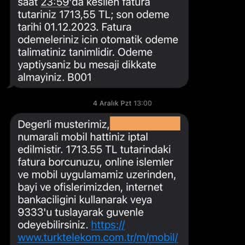 Türk Telekom Mobil Operatör Değişikliği Sonrası Yaşanan Taahhüt Cayma Bedeli Sorunu