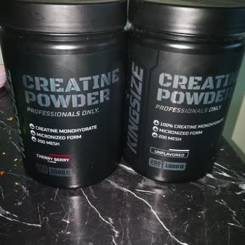 Supplementler Kingsize Creatin Ürünü Toz Kıvamında Değildir.