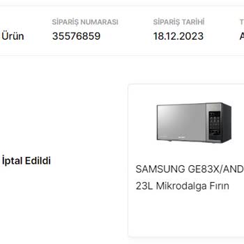 Media Markt Sipariş İptali Ve Yaşanan Sorunlar
